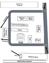 Map of the Fair